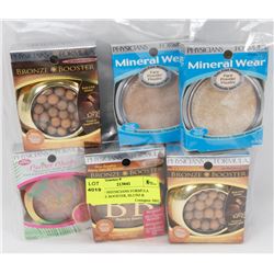 BAG OF PHYSICIANS FORMULA BRONZE BOOSTER, BLUSH &
