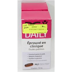 2 BOXES OF PGX DAILY 150 PILLS EACH