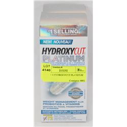 LOT OF 2 HYDROXYCUT PLATINUM PILLS