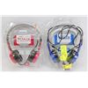 Image 1 : 2 SETS OF IFROGZ EAR POLLUTION TOXIX STEREO