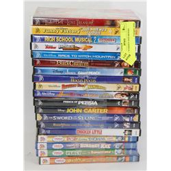 LOT OF 19 DISNEY DVD MOVIES