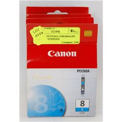 NEW CANON PIXMA CHROMALIFE 100 INK CARTRIDGES