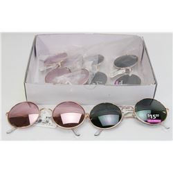 LOT OF 6 NEW PAIRS OF SUNGLASSES ( MISC )