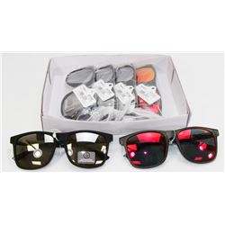 LOT OF 6 NEW PAIRS OF SUNGLASSES ( MISC )