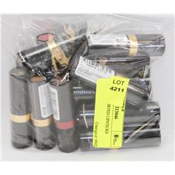 BAG OF ASSORTED LIPSTICKS