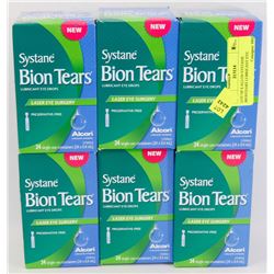 LOT OF 6 ALLON SYSTANE BIONTEARS LUBRICANT EYE
