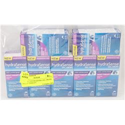 LOT OF 7 HYDRASENSE GEL DROPS NIGHT THERAPY