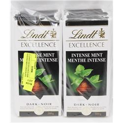 17 LINDT EXCELLENCE DARK INTENSE MINT CHOCOLATE
