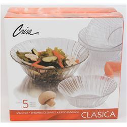 NEW CLASICA 5PC SALAD SET