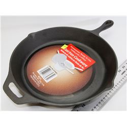 NEW PRESEASONED, READY TO USE CAST IRON 12" ROUND