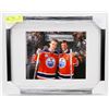Image 1 : FRAMED MCDAVID AND GRETZKY PICTURE