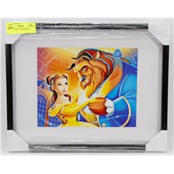 FRAMED BEAUTY AND BEAST PICTURE