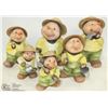 Image 1 : LOT OF 6 GROUNDHOG FAMILY  KITCHEN/GARDEN