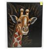 Image 1 : GIRAFFE PAINTING ON CANVAS