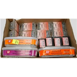 FLAT OF ASSORTED FASTENERS