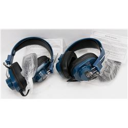 FLAT OF PAIR OF MX-300 HEADPHONES