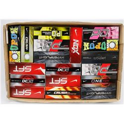 FLAT OF NIKE  RECLAIMED GOLF BALLS