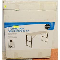 4' FOLDING TABLE