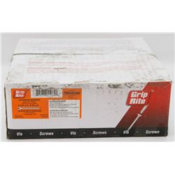 CASE OF FLOORING SCREWS 2-1/2" X 8