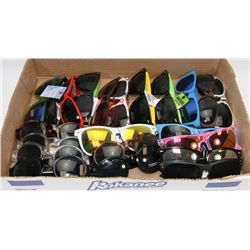 FLAT OF OVER 20 PAIRS OF NEW SUNGLASSES