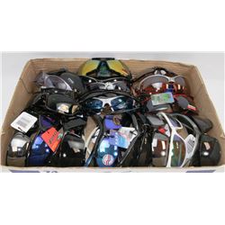 FLAT OF OVER 20 PAIRS OF NEW SUNGLASSES