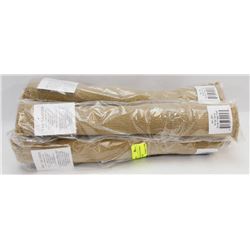 6 NEW ROLLS OF BURLAP NATURAL RUNNER FRINGED (MISC