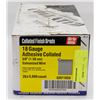 Image 1 : CASE OF COLLATED FINISH BRADS 18 GAUGE