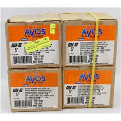 4 BOXES OF 5" SURFACE BLENDING DISCS (40 TOTAL)