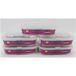 5 TUBS OF TRIM SCREWS 1-5/8" X 6