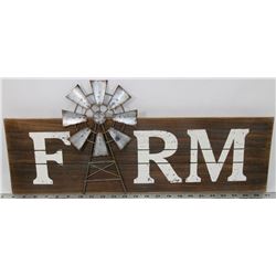 NEW HEARTHSIDE COLLECTION WOODEN FARM WINDMILL