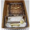 Image 1 : 1) INGRAHAM CLOCK CHAIN & WEIGHT PULL (WORKS)