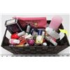 Image 1 : BROWN BASKET FULL OF NAIL PRODUCTS INCL.