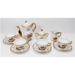 TEA SET INCL JAPANESE TEAPOT, CREAMER, AND SUGAR