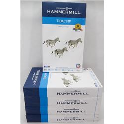 5 PACKS OF HAMMERMILL 20LB PAPER