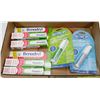 Image 1 : BOX W/NEW SUMMER PRODUCTS - 4 BOXES OF