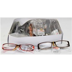 CASE OF QUALITY READING GLASSES