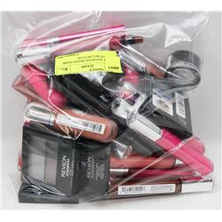 BAG OF ASSORTED BRAND NAME MAKE UP INCL REVLON