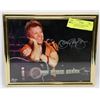 Image 1 : AUTOGRAPHED JON BON JOVI PHOTOGRAPH FRAMED