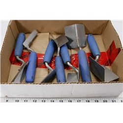BOX W/ 7 PROFESSIONAL DRYWALL CORNER TOOLS