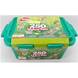NEW SEALED K'NEX 250 PC VALUE TAB