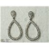 HIGH FASHION CRYSTAL EARRINGS
