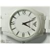 EMPORIO ARMANI SOLID STAINLESS STEEL WATCH