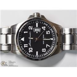 EDDIE BAUER STAINLESS STEEL WATER RESISTANT WATCH