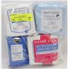 LOT OF 4 MARCELLE MAKE UP REMOVING CLOTHS