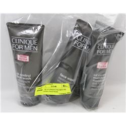 LOT OF 4 CLINIQUE FOR MEN OIL CONTROL FACE WASH