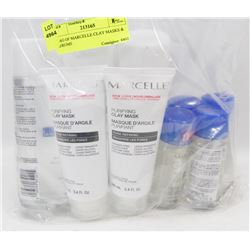 BAG OF MARCELLE CLAY MASKS & SERUMS