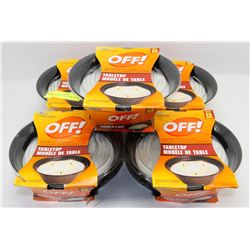 5 OFF TABLE TOP CITRONELLA CANDLES