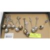 Image 1 : BOX W/ SOUVENIR SPOONS INCLUDING 1980 OLYMPIC
