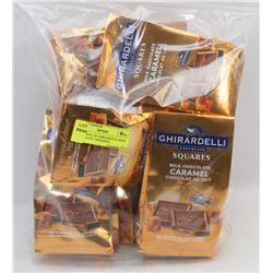 LARGE BAG OF GHIRARDELLI MILK CHOCOLATE CARAMELS