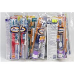 LARGE BAG OF ASSORTED TOOTHBRUSHES